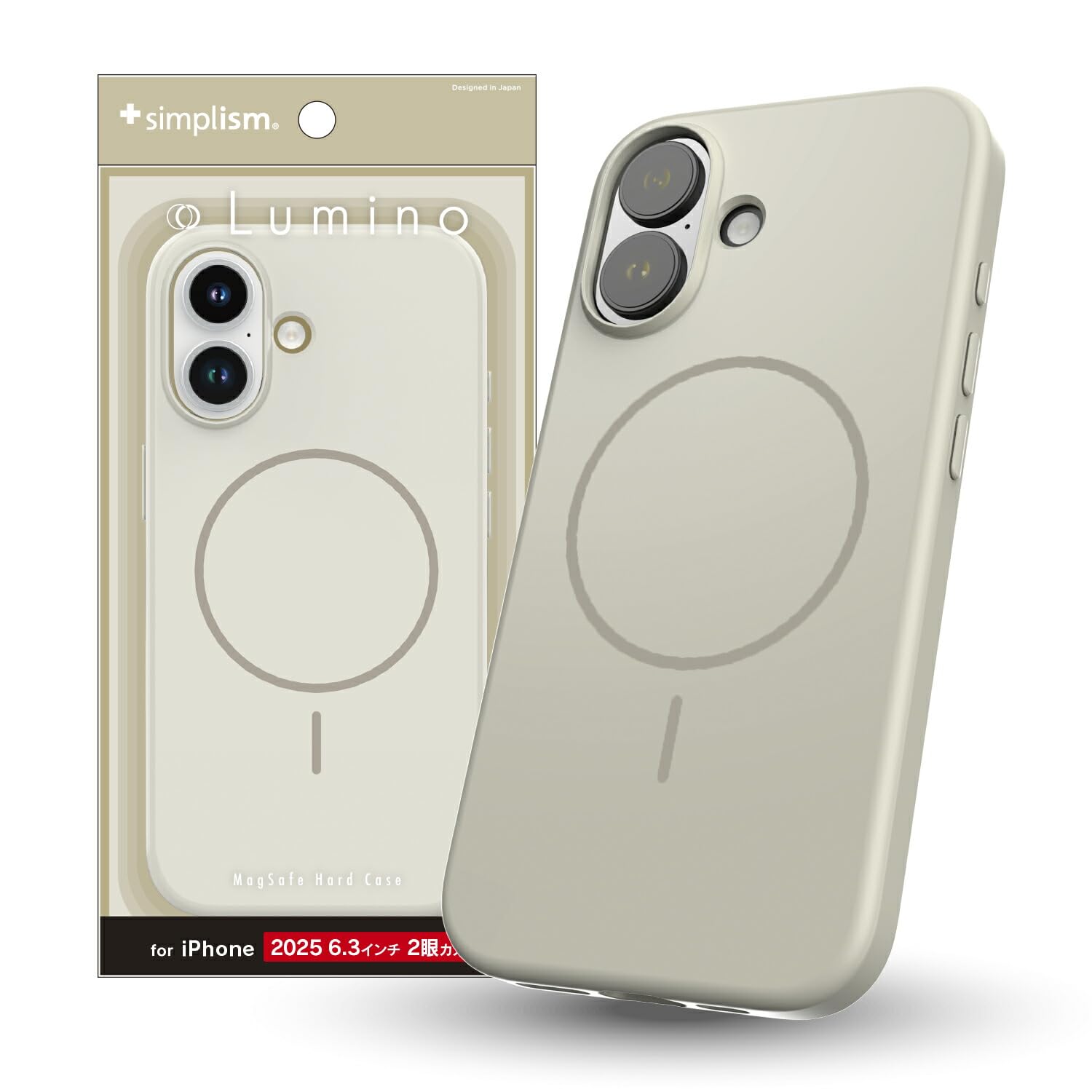 Amazon.co.jp: Simplism シンプリズム iPhone 17 [Lumino] MagSafe対応