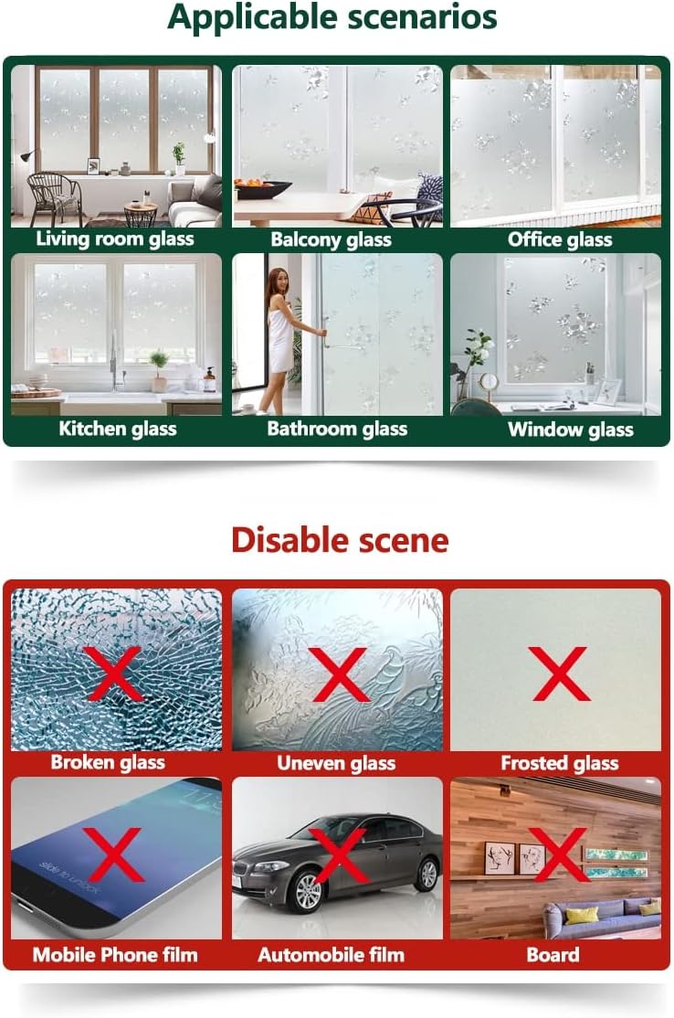 ウィンドウフィルムのプライバシー 3D カラー モザイク ステンド ウィンドウ フィルム 非粘着性 プライバシー フィルム スタティ
