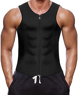 Homens Regata Esportes, Camisas sem manga Colete modelador de corpo com zíperes, Camisas de treino atlético colete esportivo para academias Prachy