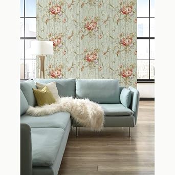 York Wallcoverings Floral Bouquet Removable Wallpaper