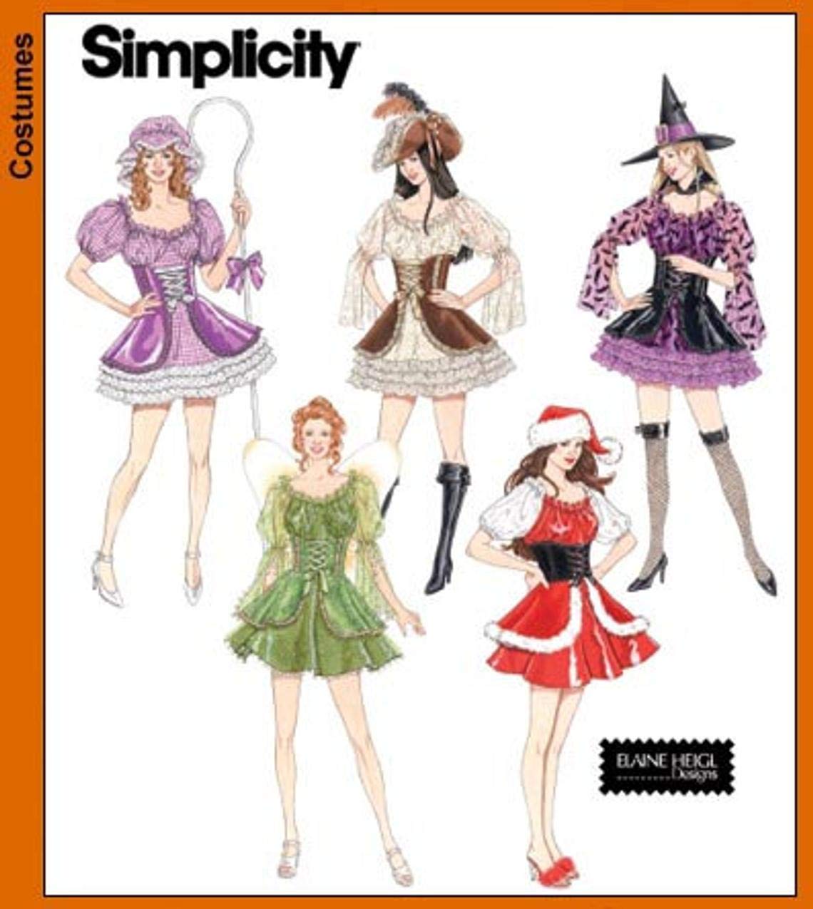 Simplicity Sewing Pattern 4046 Misses Costumes, HH (6-8-10-12) by Simplicity Creative Group Inc - Patterns