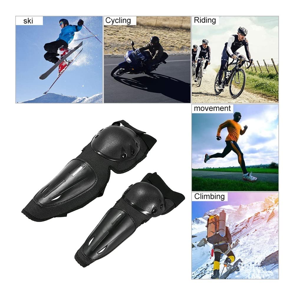 Moto Ginocchiere Moto Protection Gear PE Shell Ginocchiere Moto Ginocchiere Moto Adulti Racing Motocross MTB Ginocchiere Protezione Ginocchia