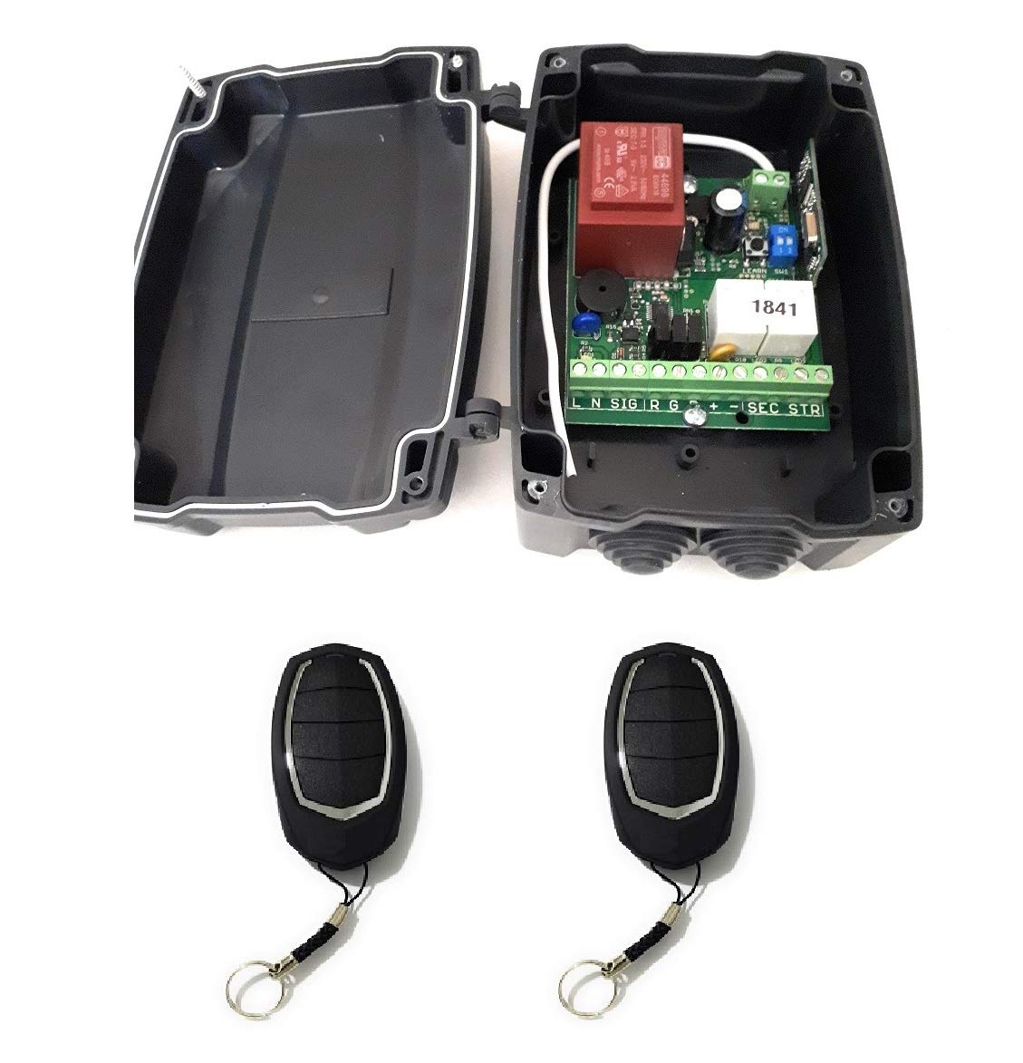Kit motor puerta enrollable cierre metalico persiana metalica hasta 160kg de peso, para automatizar puertas de garaje o persianas comerciales