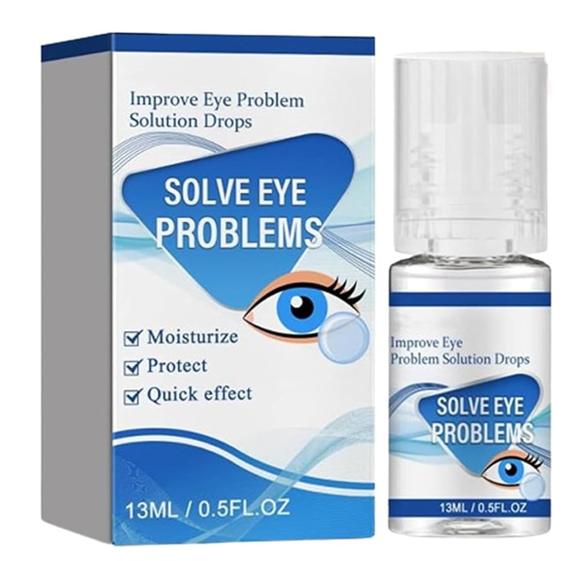 PETSBURGReversal Eye Drops,Eye Wellness Drops, Improve Eye Problem Solution Drops, Relief Dry Eye Drops, Alleviate Eye Fatigue,Clear Eyesight (1pcs)