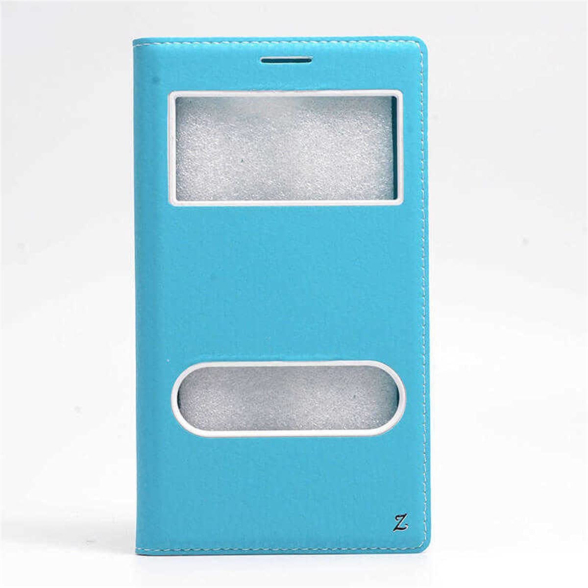 Zore 7457 Galaxy Note 2 ile Uyumlu Kılıf, Dolce Case, Turkuaz