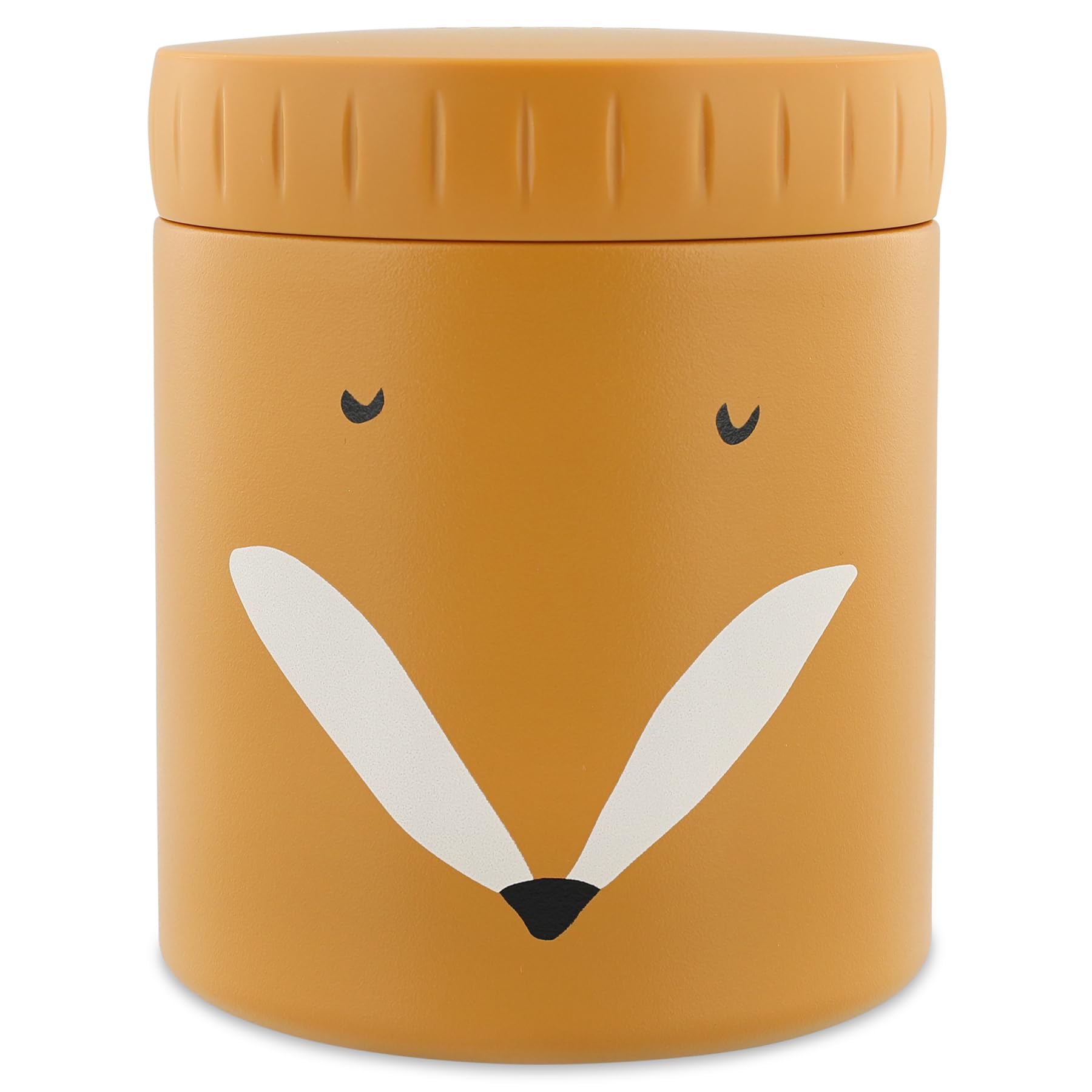 Trixie Insulated Food Jar - Mr. Fox | 350ml | Leak-Proof & Portable | Keeps Food Hot or Cold | Stainless Steel | Kids' Lunch Container