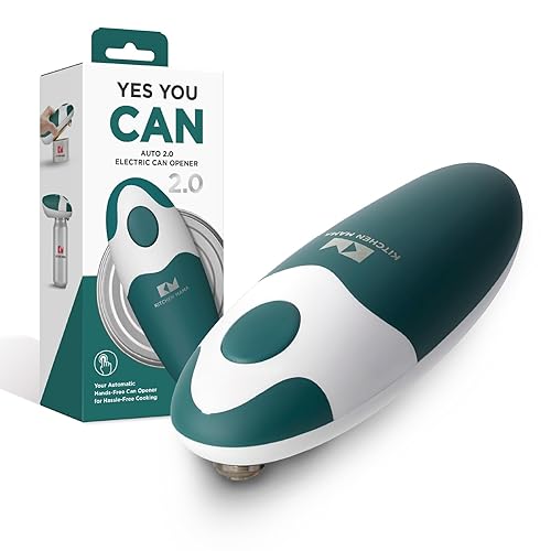 Kitchen Mama Auto 2.0 Electric Can Opener: Blade Opens Almost