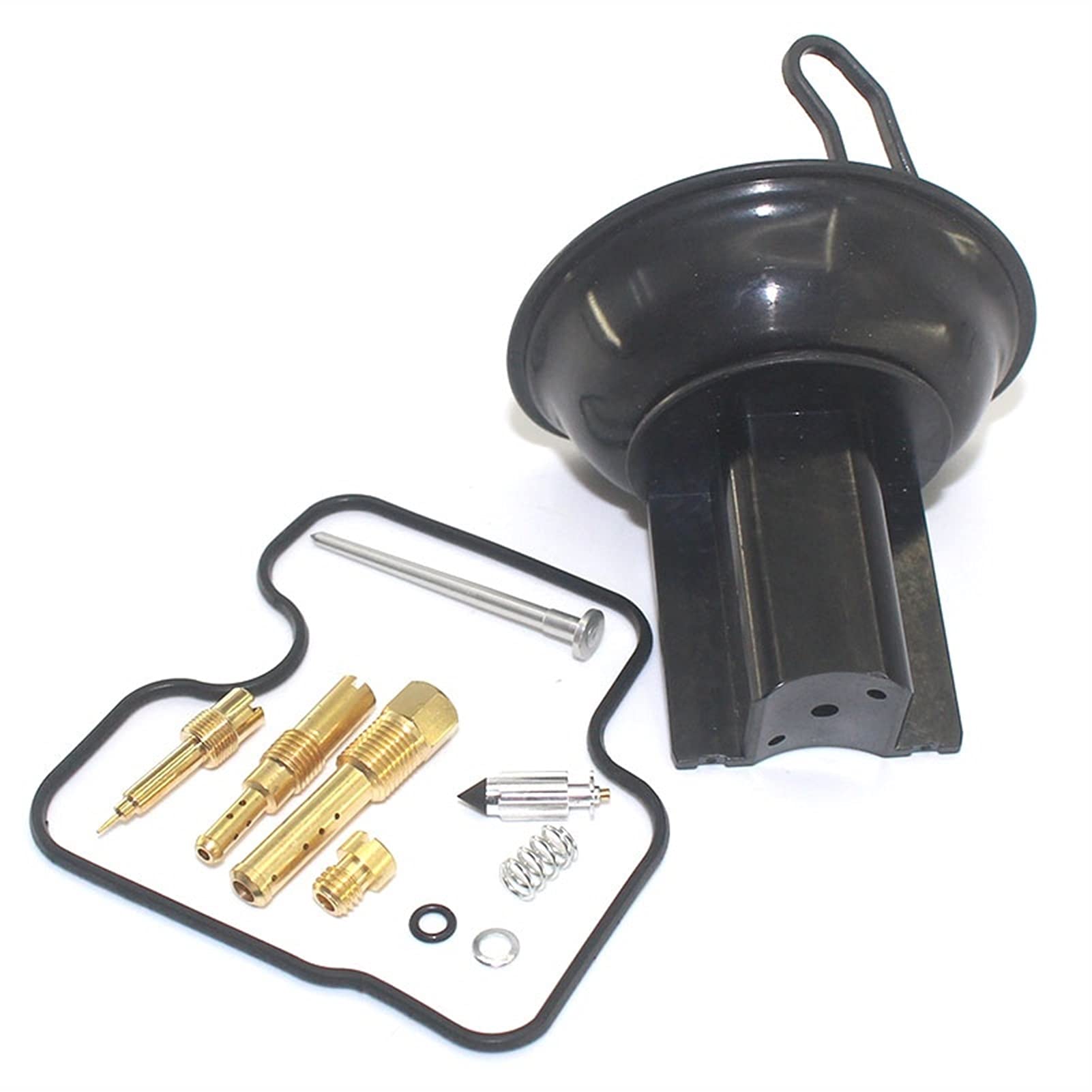 Kit di riparazione per carburatore motore moto, 4 pezzi, con membrana a vuoto, componente di ricambio per CB400 CB 400