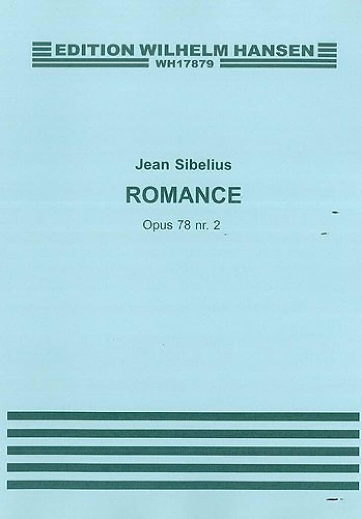 Romance Op.78 No.2. Violin And Accomp.. Score