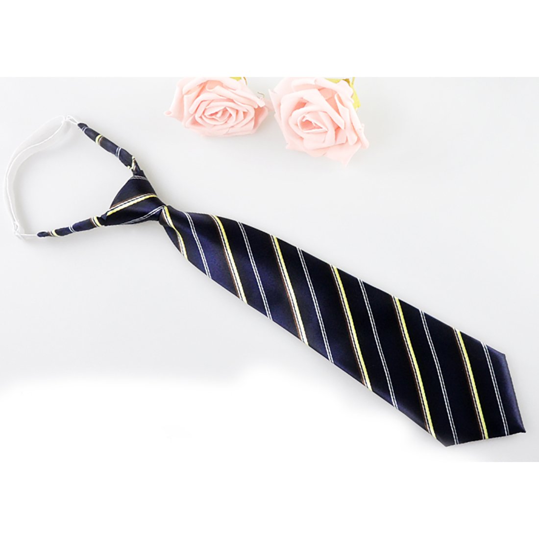 URSFUR Girls School Uniform Pre-tied Bowtie Kids Costume Necktie - Neck Tie