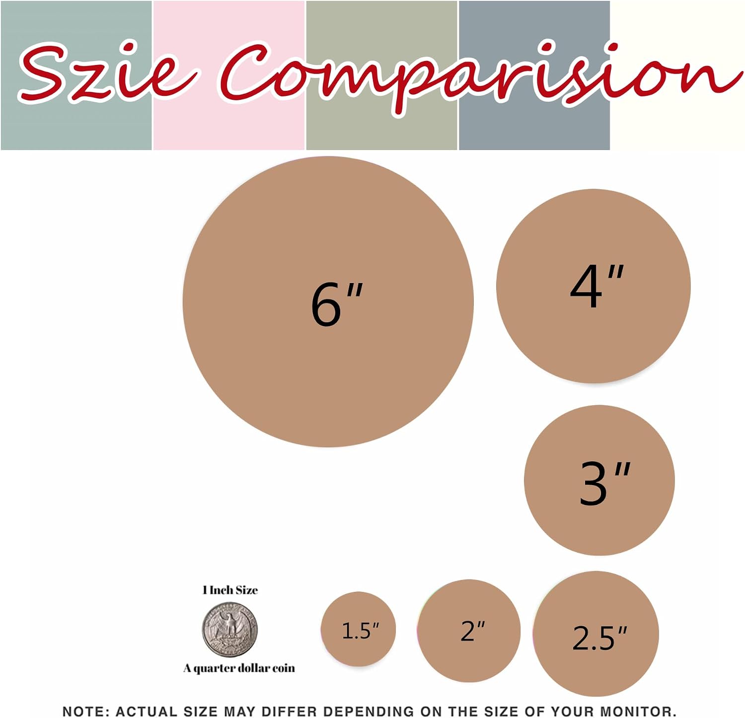 Earthy Color Custom Stickers with Your Image, Website, Photo, Text or Logo | Personalized Waterproof Labels for Business Logo, Personalized Sticker Labels image 4