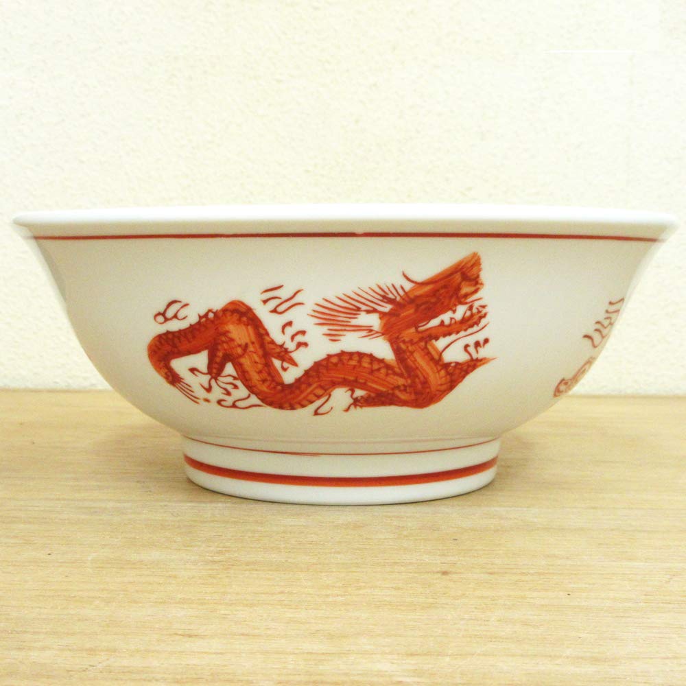 Amazon | ラーメン丼 6.8反高台丼 志那画雷門龍鳳 23ya1901-021