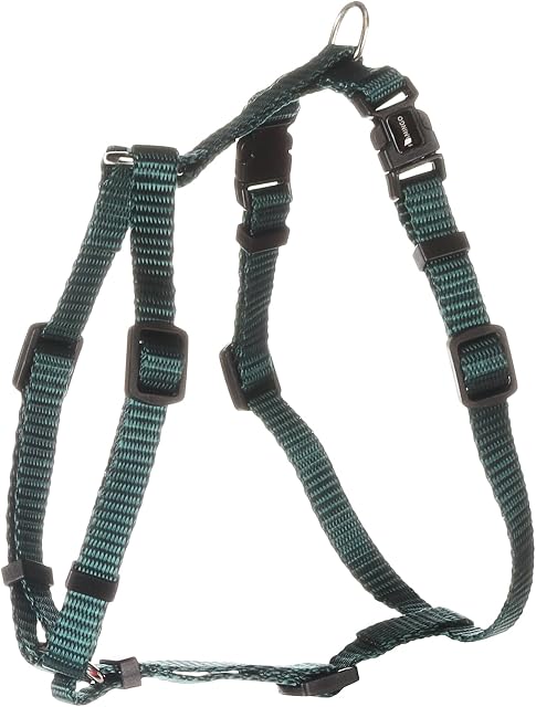 Foto 2 de 3 de Flamingo ARNÉS H ZIGGI Verde Oscuro XS 25-40CM 10MM