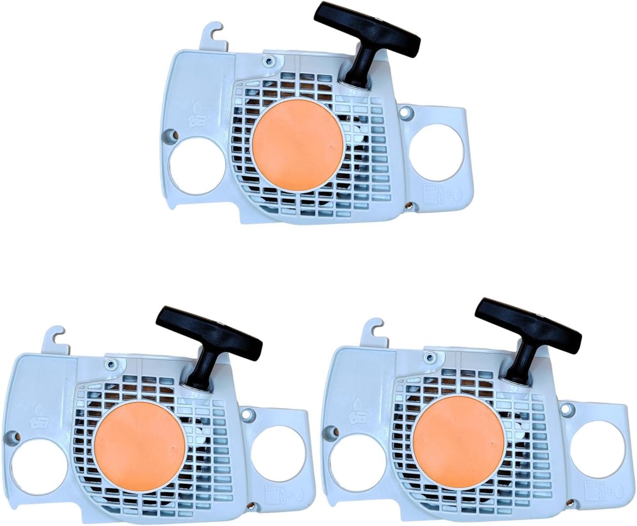 3Pcs Recoil Pull Start Starters for Stihl 017 018 MS170 MS180 Chainsaw Replace 1130 080 2100