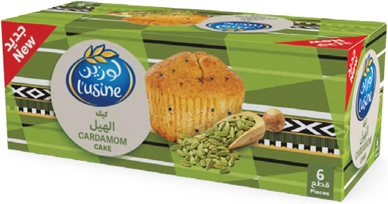 Lusine Cardamom, Cake 6 x 28 g