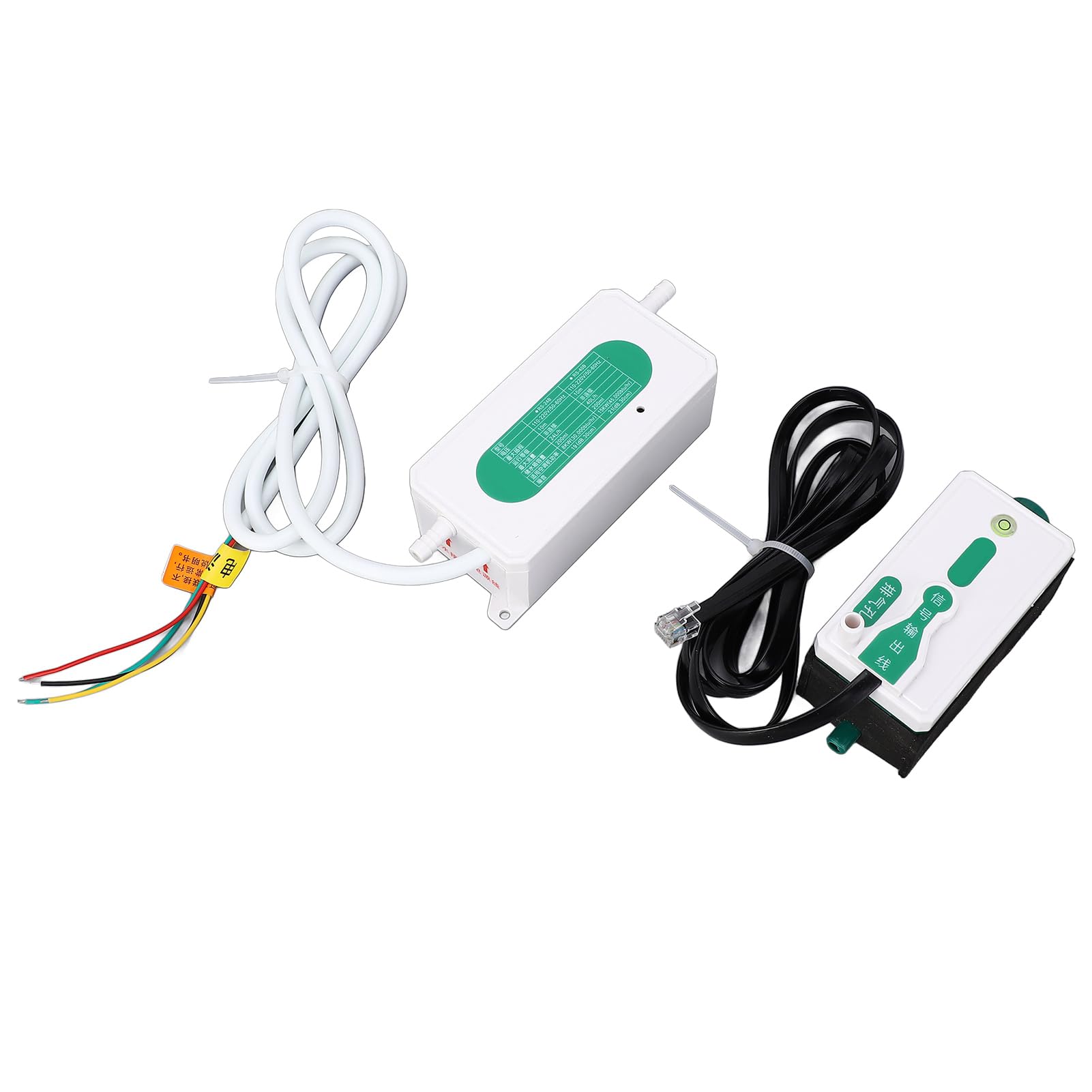 Bomba de Condensado de HVAC de Alto Rendimiento y Alto Rendimiento, 24l/h, Cabezal de 10 M, Instalación Fácil, Tecnología de Detección de Sondas, 110-230V, Energía Eficiente, para Aires
