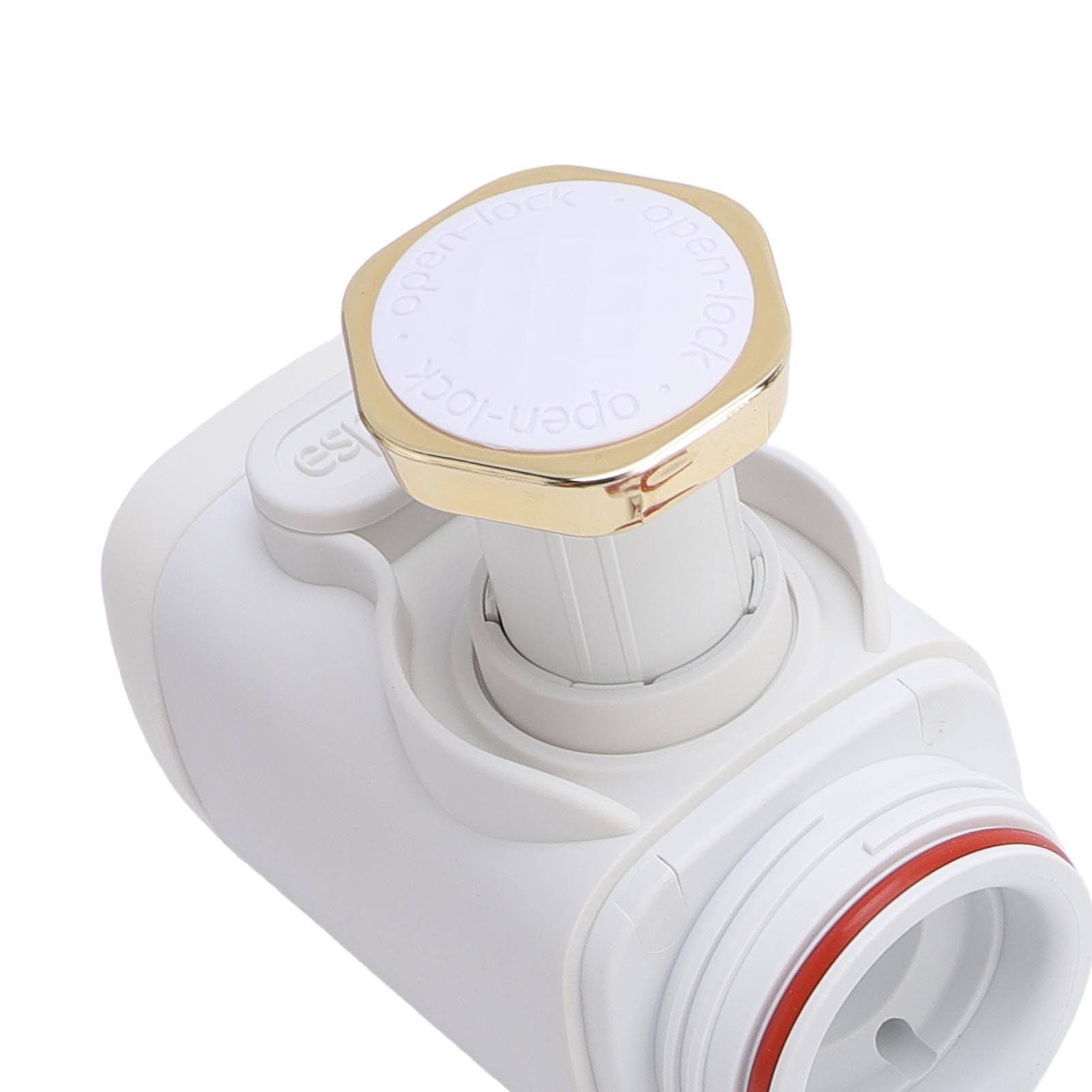 YUYTE Cafetera Portátil de Mano para Café Molido y Cápsulas Manual (WHITE)
