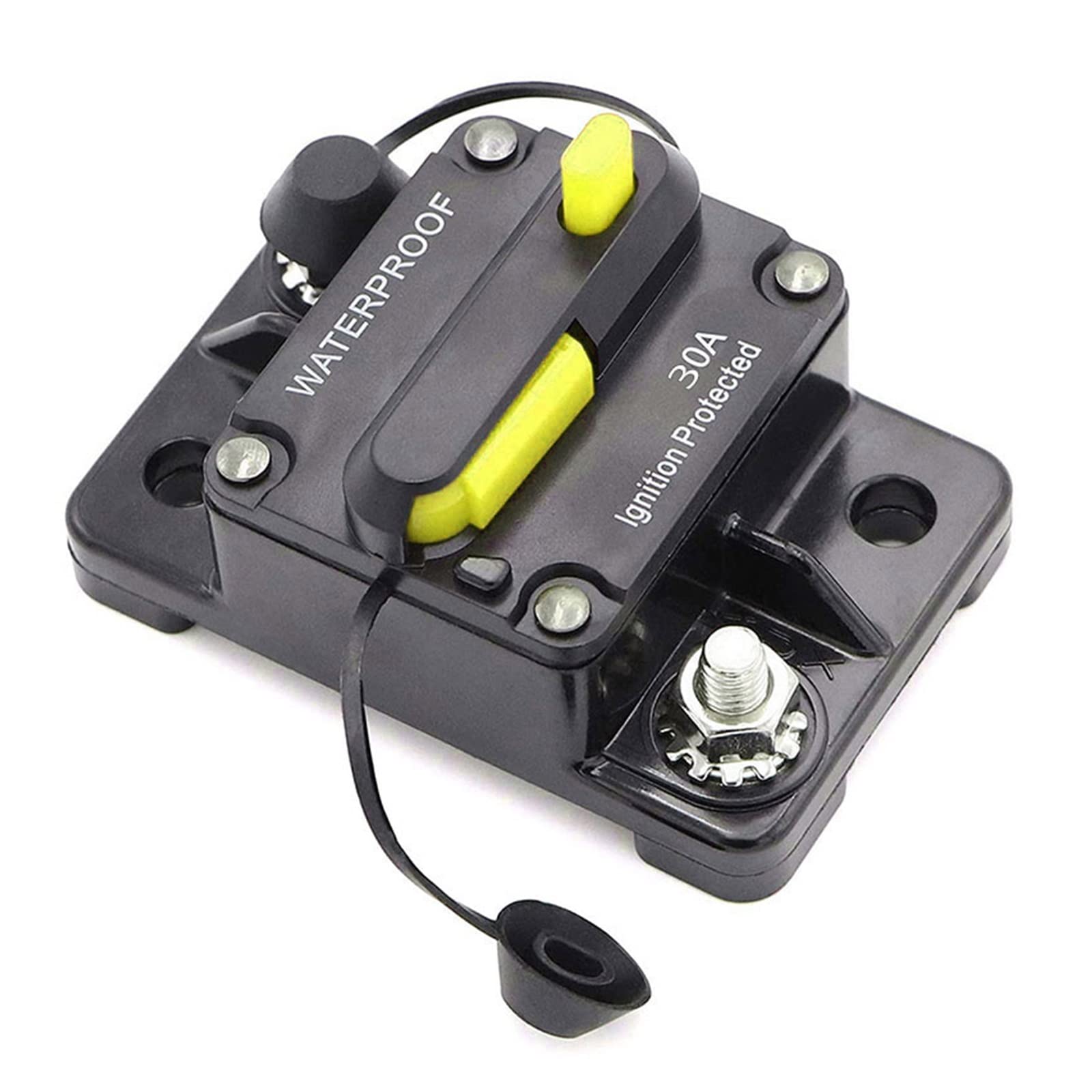 Disjoncteur récupération automatique 80A fusible en ligne pour audio de voiture