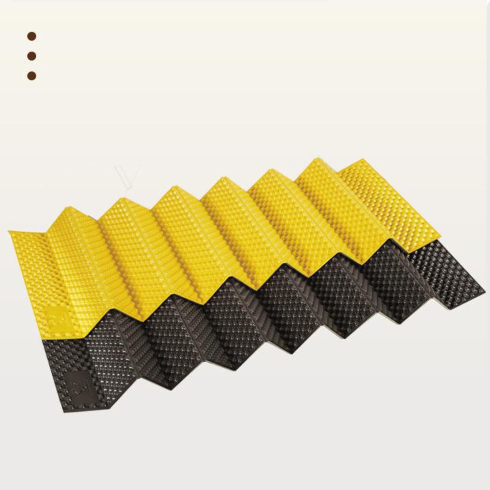 Almohadilla de Camping Exterior Esterilla Isotérmica Colchoneta de Aluminio Colchoneta Plegable Función Transpirable y Flexible Adecuada para Camping