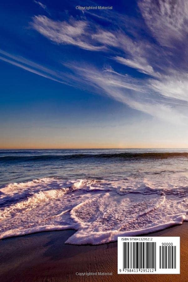 Miniatura 2 de Journal Beach Themed Journal with Sunset 6x9 100 Pages