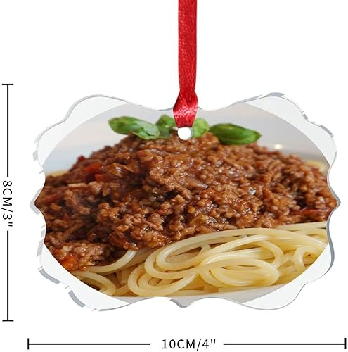 Vista 9 de Grill Master Meat Kebab Adorno de Navidad Fruta Hamburgo Patatas Fritas Cuadro Mariposa Árbol de Navidad Adorno Recuerdo Deliciosa Comida Sabrosa