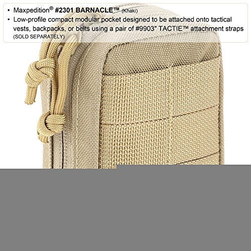Maxpedition Barnacle Pouch etui ceinture nylon avec compartiments internes