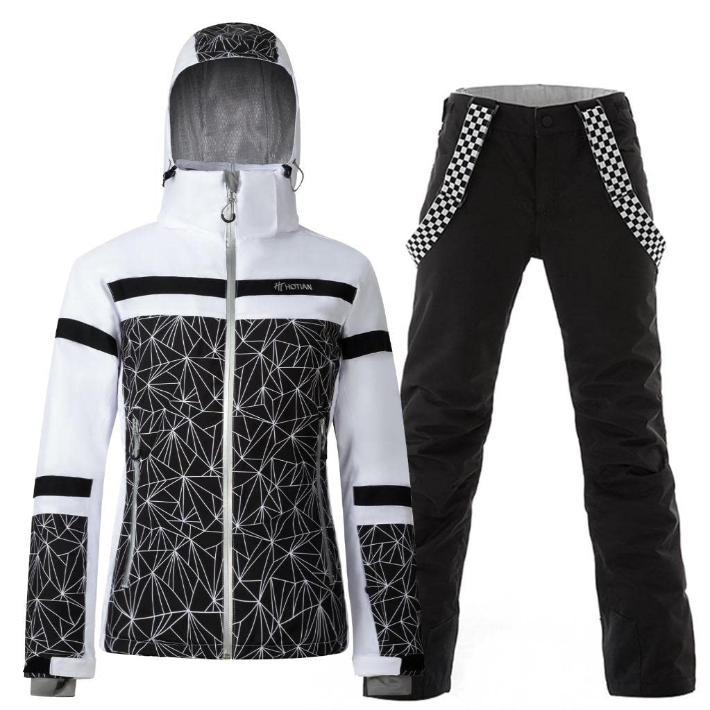 GS SNOWING Damen Mit Kapuze Mit Kapuze (2er Pack)