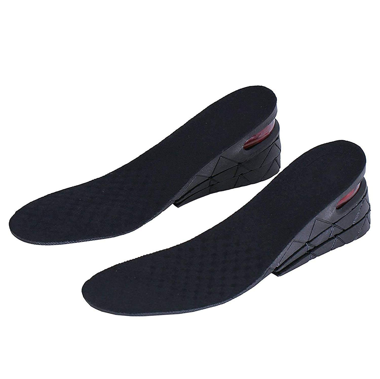 Frackson Black Height Increasing Insoles for Men and Women With Air Pad 7cm Adjustable (1 Pair) (B09132LVD4) Amazon Price History, Amazon Price Tracker