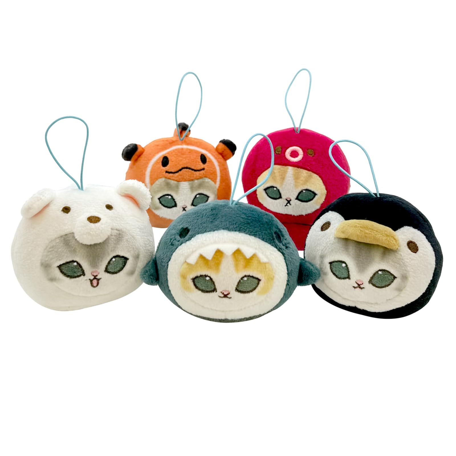 ぬいぐるみ・マスコット Mofusand Surfing Plush Amazon.com: mofusand Marine Life Meow Face Plush Blind Box – 5