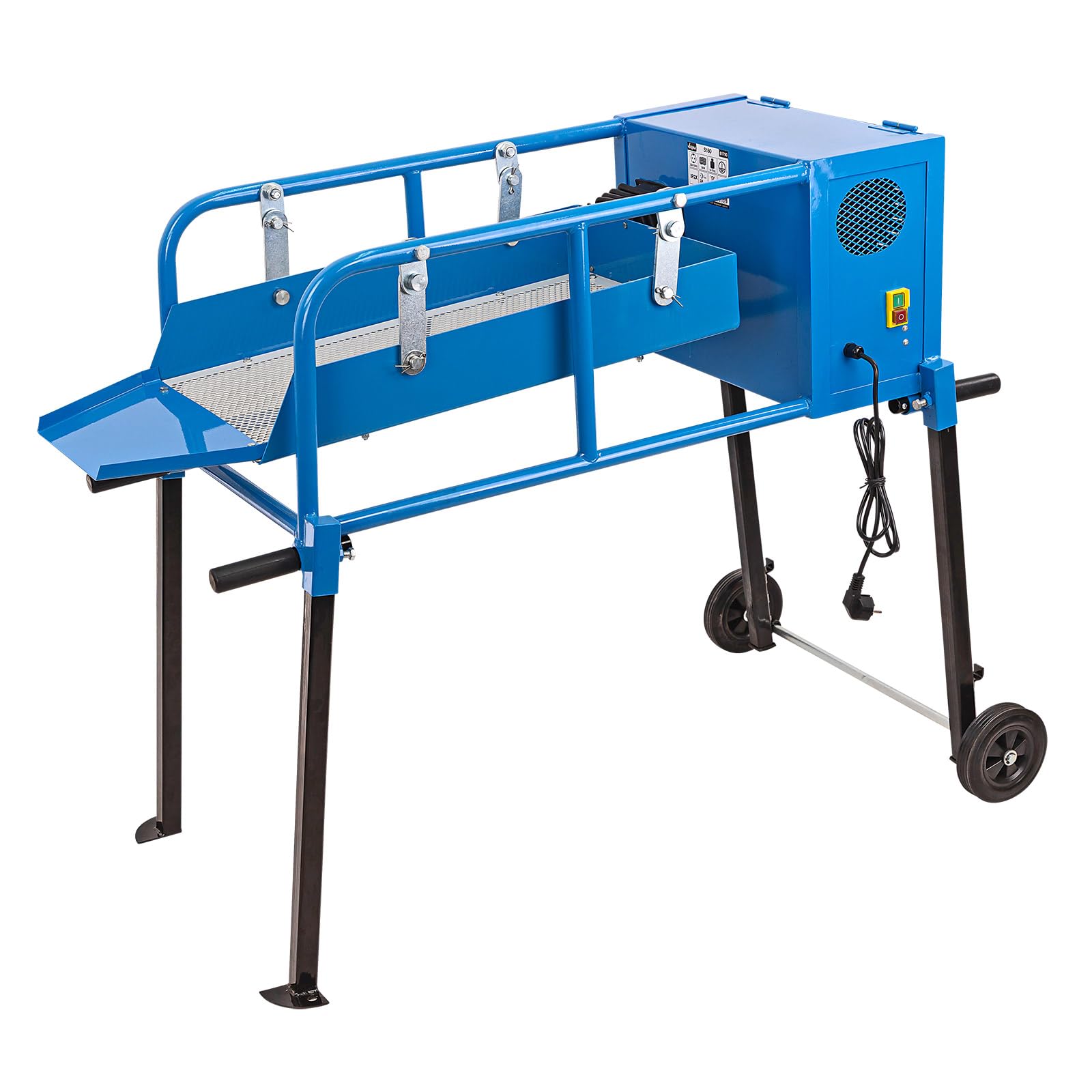 DEMA Elektrisches Rüttelsieb S180 – Gartensieb, Sandsieb mit Fahrwerk, 230 V, robust & langlebig, ideal für Garten, Bau, Sand, Erde & Kies