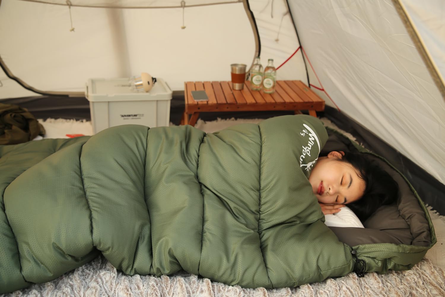 Amazon.co.jp: 封筒型 寝袋 キャンプ アウトドア コンパクト