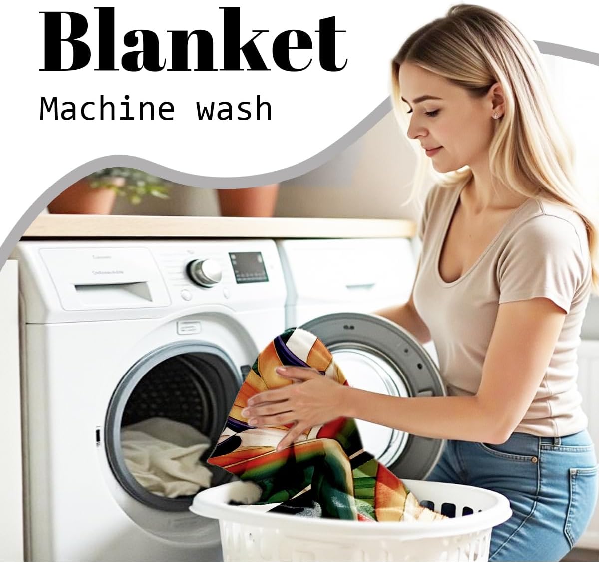 Paradise Throw Blanket Birds Tropical Flowers Print Throw Floral Flannel Blanket for Sofa Bed Couch Office Home Decor Nature Botanical Lovers Gifts (49"x59")