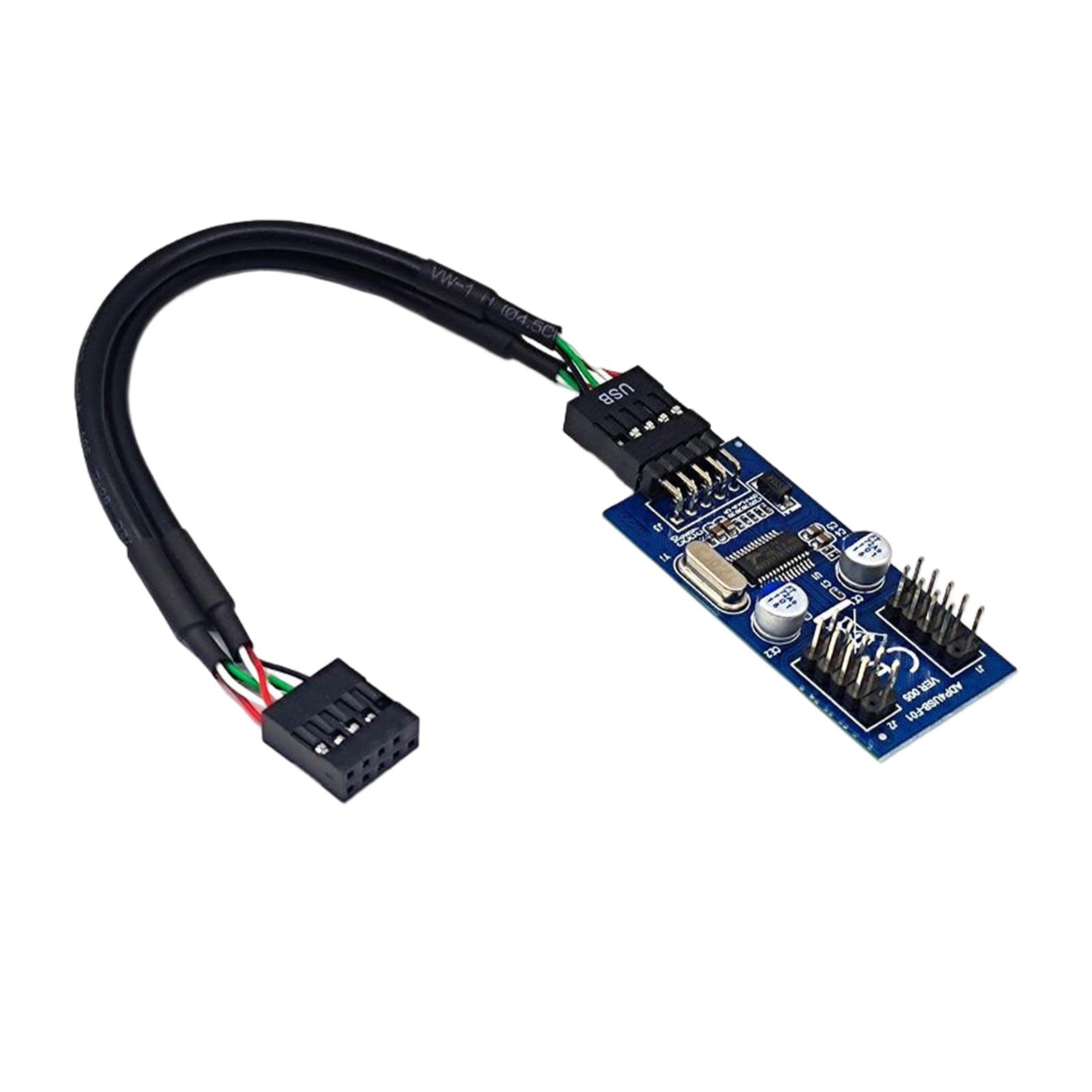 bnf 9Pin USB Extension Cable Card 9 Pin 1 to 2 Extension Splitter Cable 0.3m | Computers/Tablets & Networking | Computer Cables & Connectors | USB Cables, Hubs & Adapters-image-17