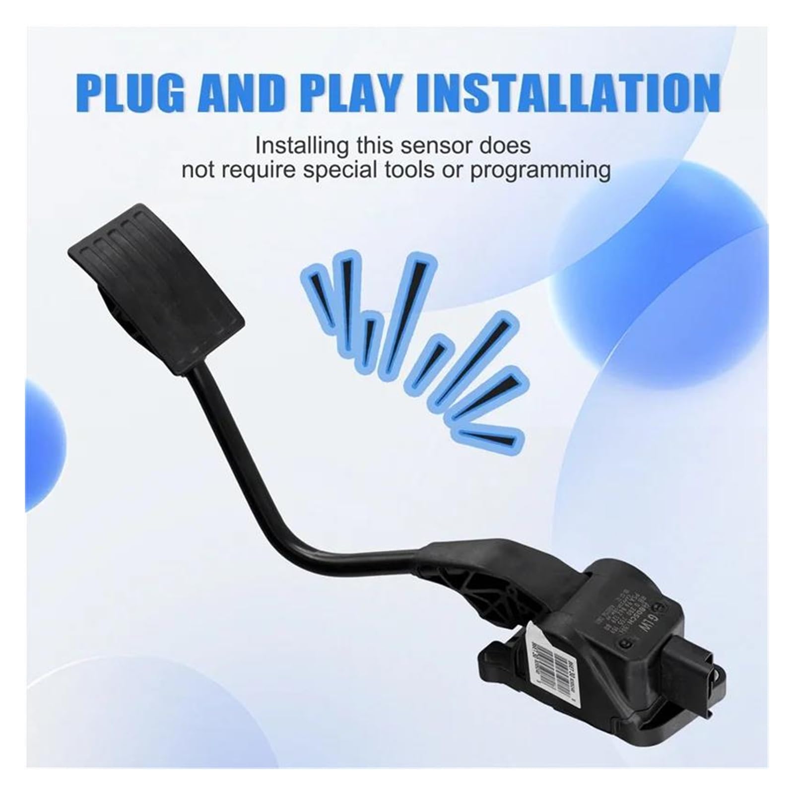 Detector Pedal Acelerador Para 407 508 Para C5 (X7) C6 Sensor Pedal Acelerador Coche 1601EP