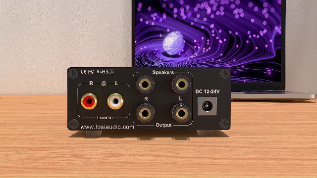 Fosi Audio TB10A 2 Channel Stereo Audio Amplifier Receiver