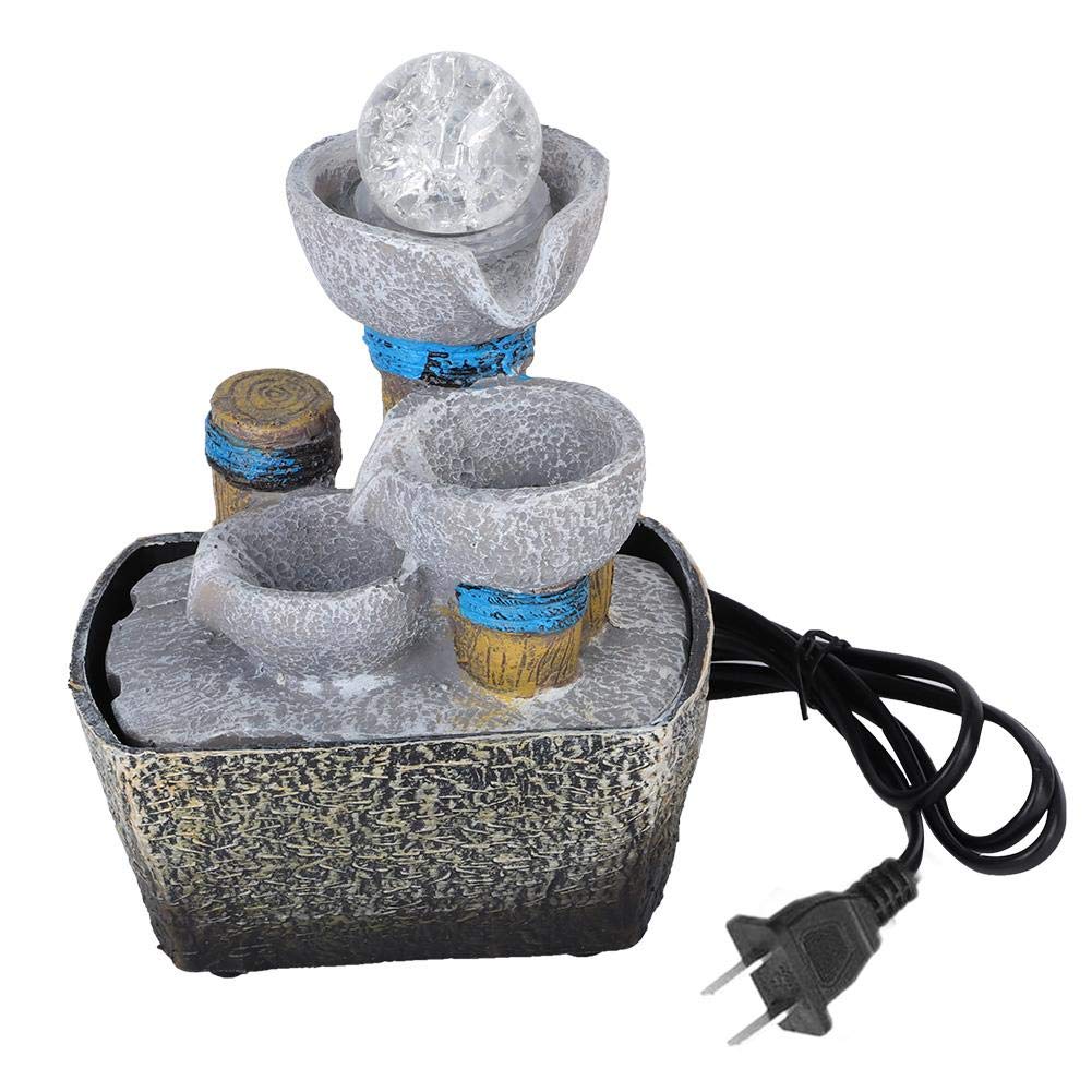 Amazon.co.jp: Atyhao 卓上噴水 デスクトップ 噴水 卓上噴水ミニ水噴水 