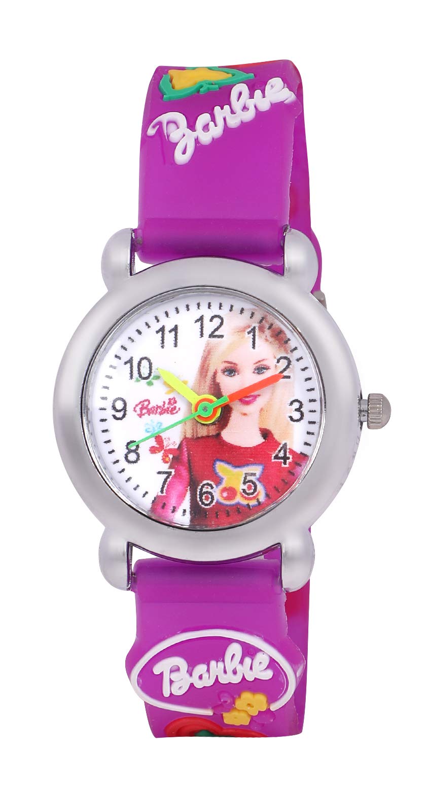 CLOUDWOOD Barbie Analog Kids Wrist Watch (Purple) (B084RFKXR4) Amazon Price History, Amazon Price Tracker