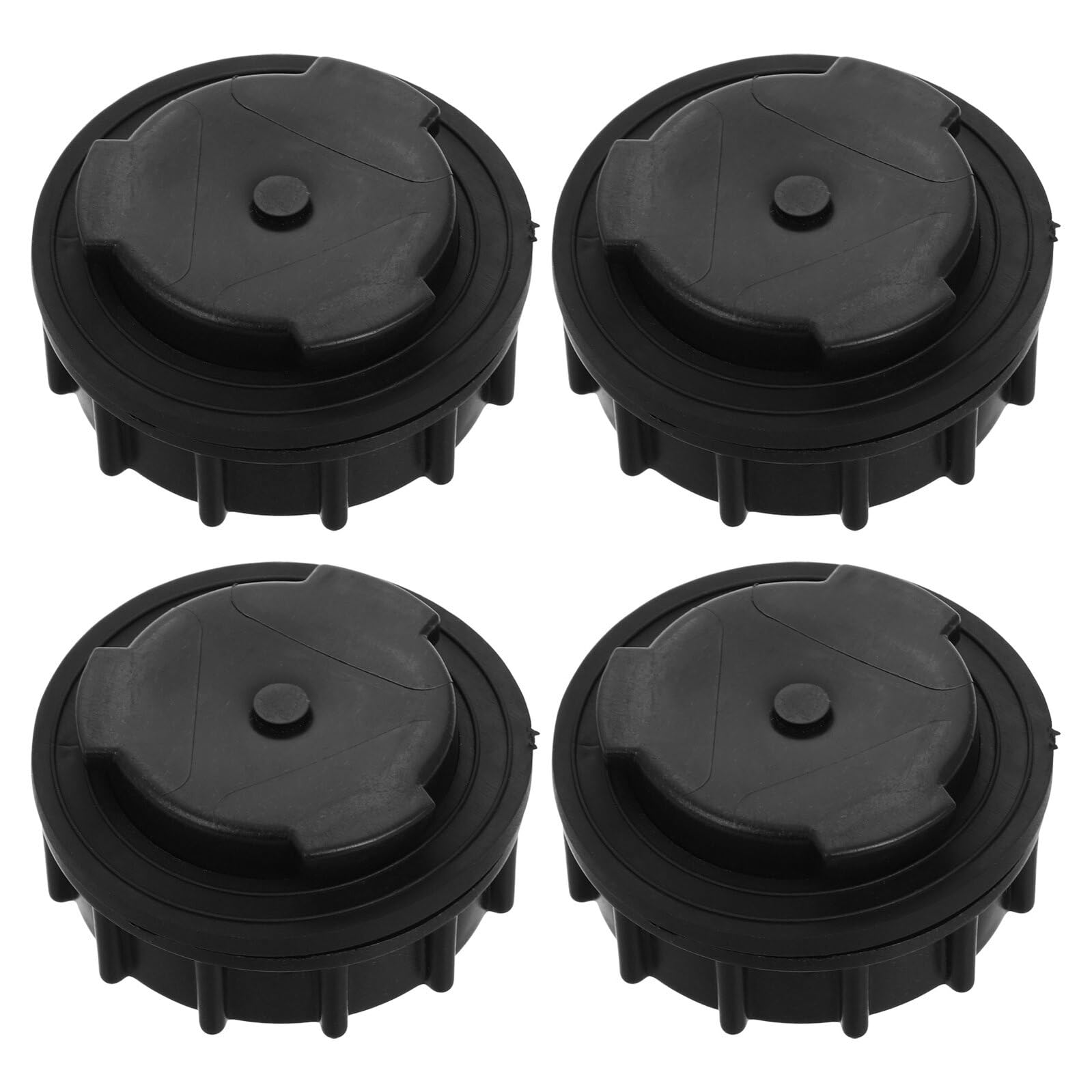 LOPUNER Garbage Bin Drain Plugs, 4Pcs Plastic Leakproof Stopper for 660 L