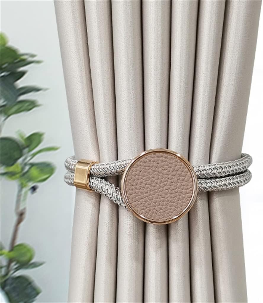 FMURY Curtain Strap Accessories Home Decoration Curtain Straps Pair of Tie Straps Curtain Clasp Tie Decoration Storage Buckle(E)