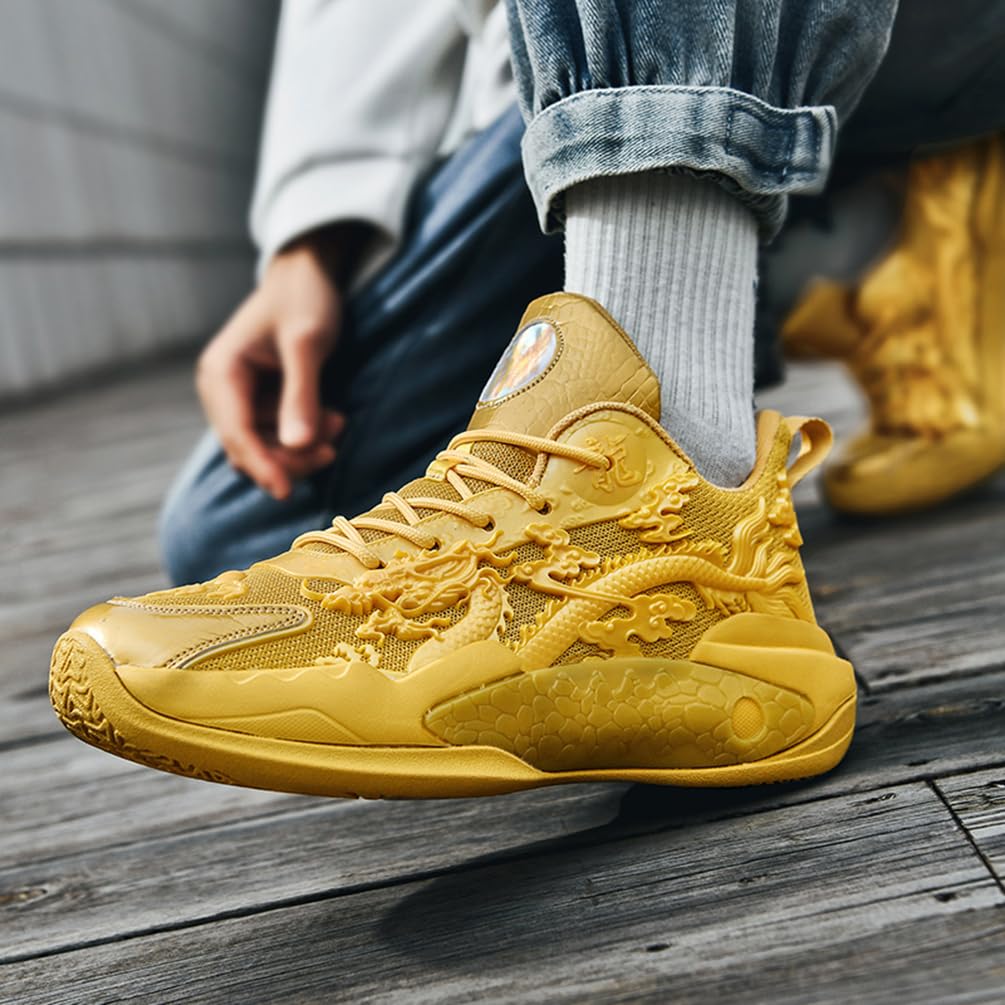 Zapatillas de Baloncesto para Hombre Aire Antideslizantes Hombre Zapatillas de Deporte Moda Calzado de Baloncesto Zapatos de Baloncesto Masculino Gimnasio