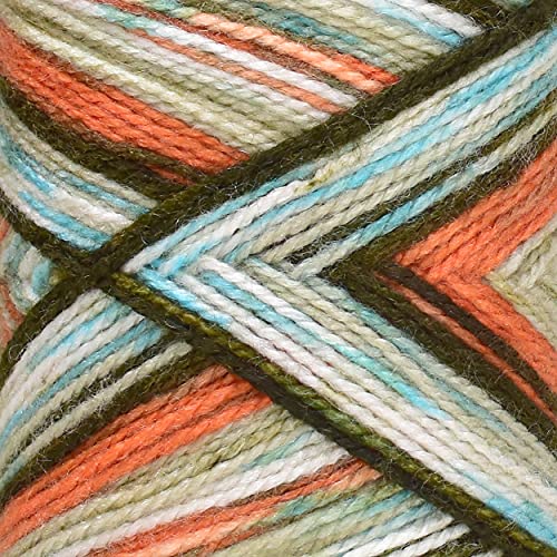 Image of Ganga Spectrum S M Rowan Mix (500 gm) Wool Ball Hand Knitting Wool /Art Craft Soft Fingering Crochet Hook Yarn, Needle Knitting Yarn Thread Dyed
