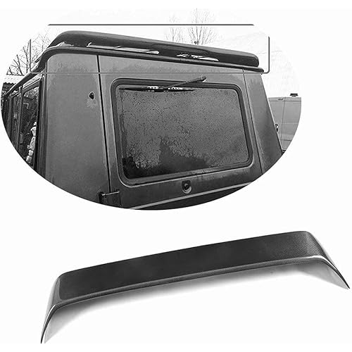 Carbon Fiber Car Rear Spoiler for Mercedes-Benz G Wagon W463 AMG 2002-2017, Trunk Roof Tail Window Top Wing Lip Tail Stem Strip, Styling Decoration Modification Accessories