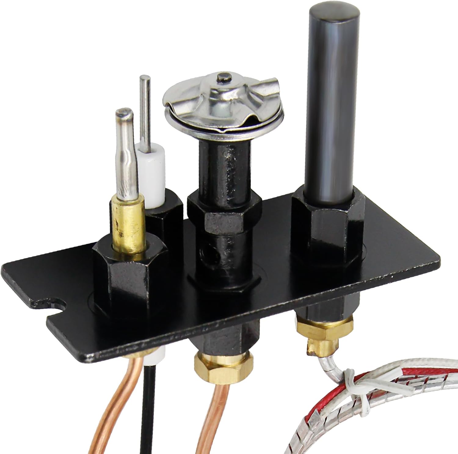 10002264 Natural Gas Pilot Assembly Replace 10002265, NG 3 Way Pilot for Majestic,Temco,Vermont Castings Dutchwest, Fireplace and Stoves