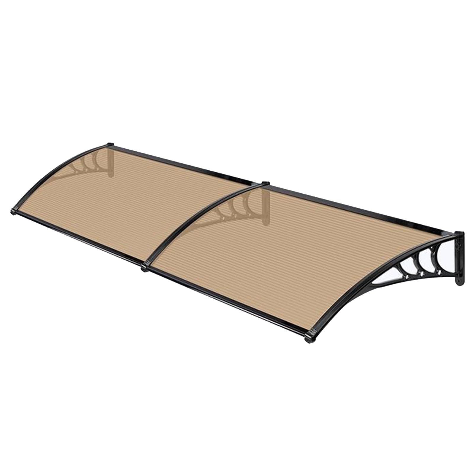 Auvent extérieur durable pour entrée en métal auvent de fenêtre chic