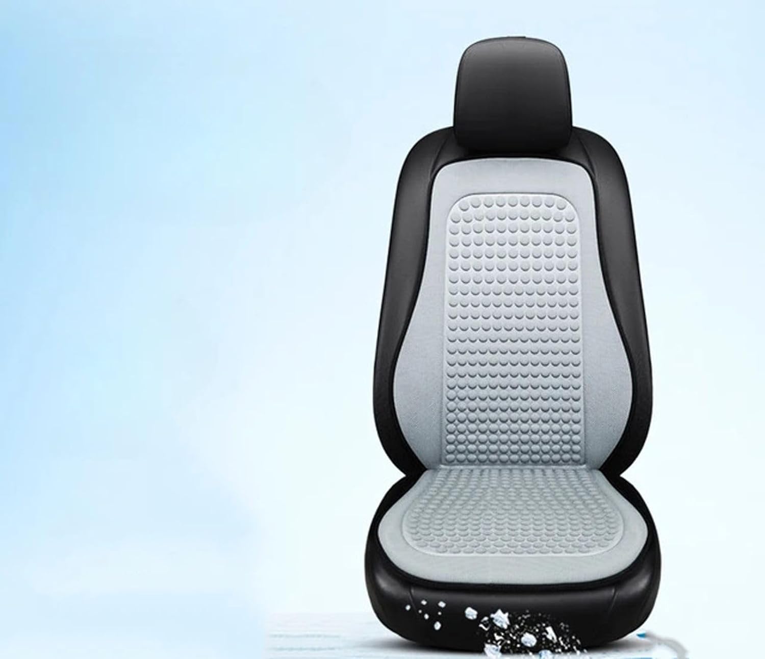 Cool Silk Car Seat Cushion Fresh and Breathable Car Seat Cover with No Binding Car Front Seat Cover