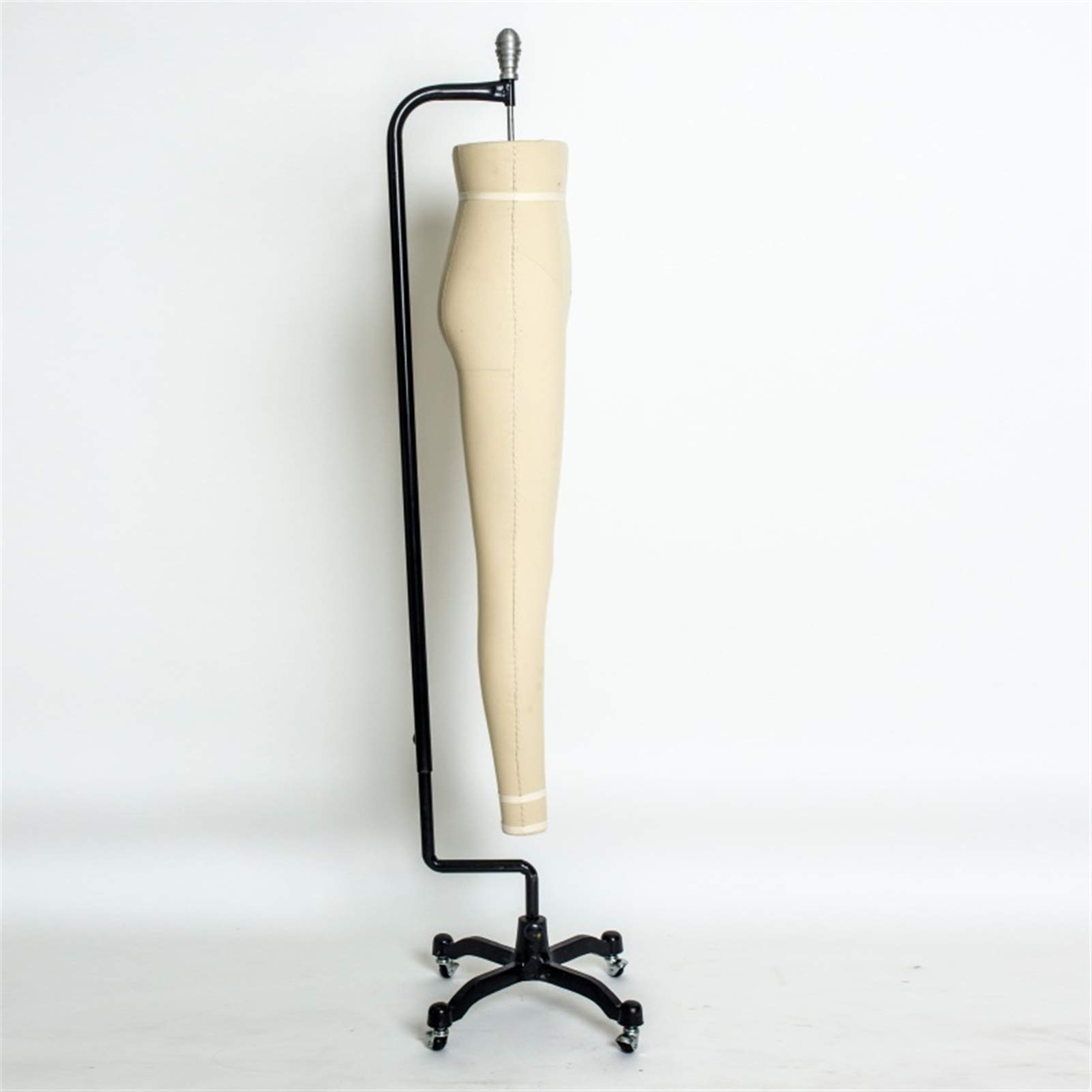 Nähpuppe Damenhose Beinform, Dummy-Schneiderin Modestudenten Mannequin-Display mit Rädern (Color : White, Size : Model 2) Interesting