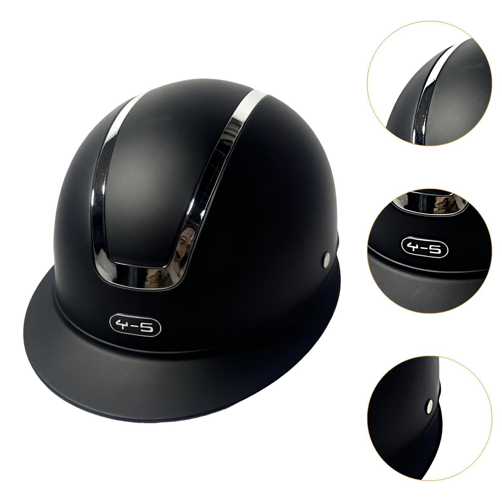 Casco de Equitación Ajustable Individualmente, Que Ofrece Protección para El Esqueleto, Transpirabilidad, Acolchado Y Sujeción; Apto para Ciclismo Y C