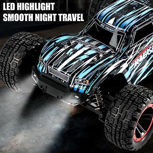 Voiture télécommandée 40 km/h 4WD avec phares LED puissants