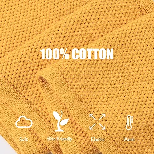 Image of PESAAT Kids Winter Infinity Scarf Knit Cotton Toddler Boy Girls Scarves