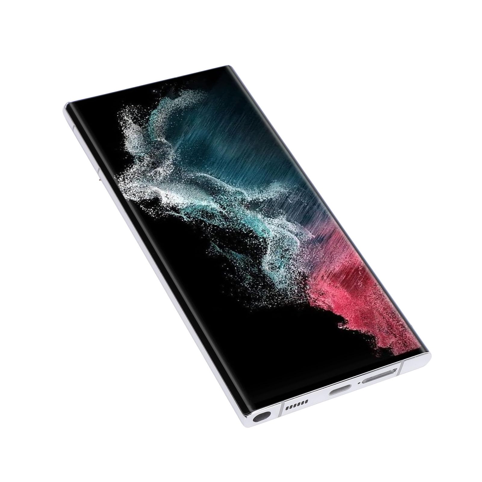 GOWENIC S22 Ultra 5G SM-S908U Zestaw Narzędzi do Naprawy Ekranu Zamiennego Wysoka jasność i czułość 3D Funkcja Dotykowa Wyświetlacz Telefonu Zespół Digitizera do Wymiany Uszkodzonego Ekranu (GOLD)